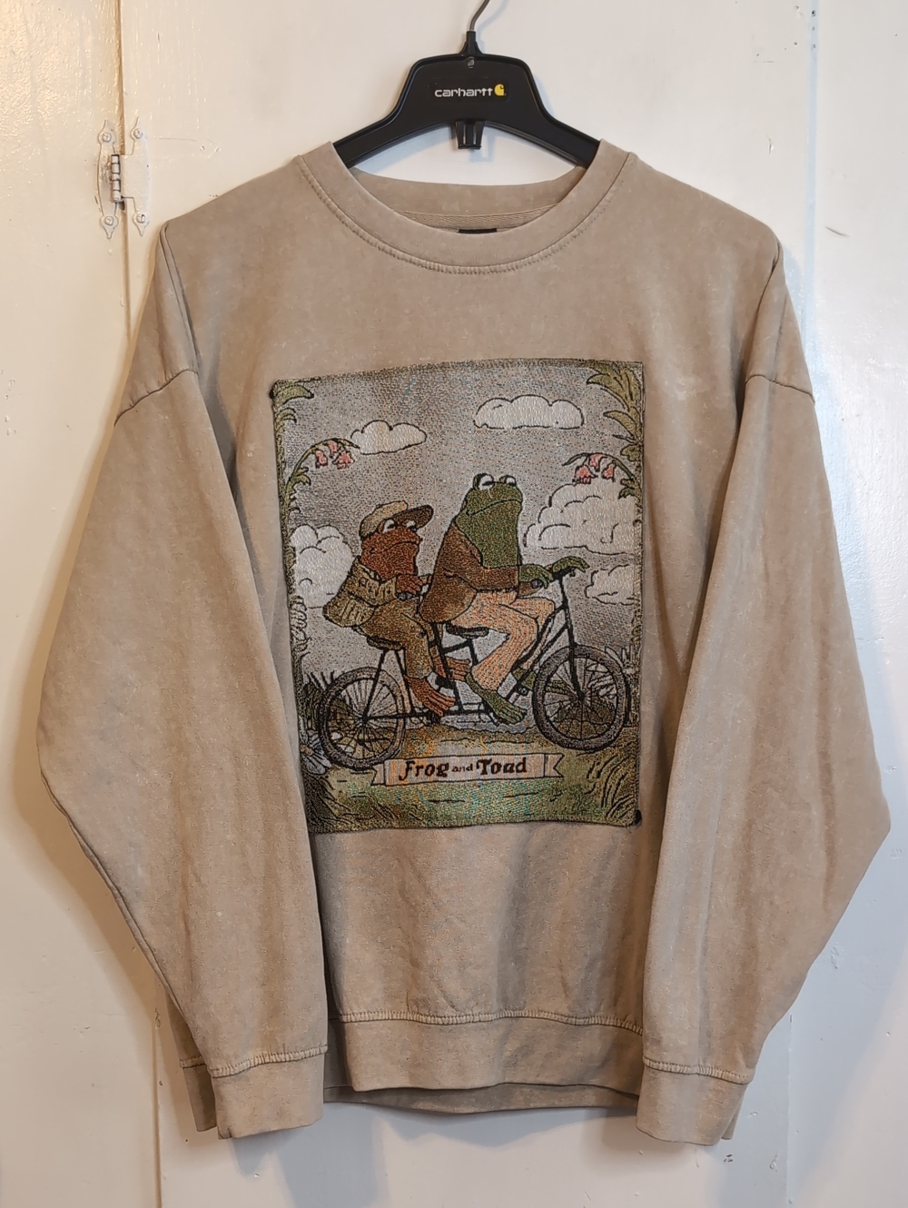 Frog and Toad Woven Sweater size XL